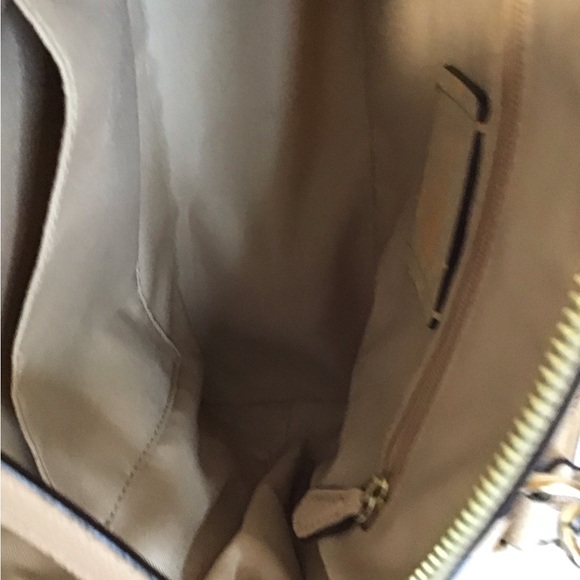 Coach Crossgrain Beige Leather MINI Cora Domed Sierra Satchel Bag GUC - Picture 13 of 16